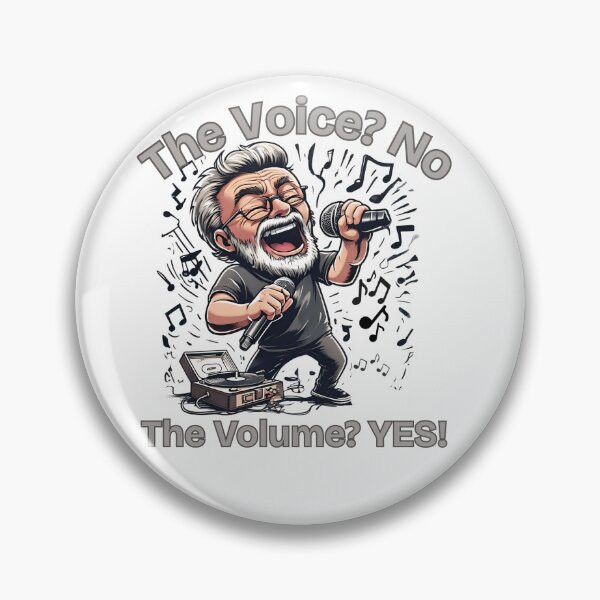Item preview, Off-Key Karaoke Dad – Retro Loud & Proud Concert Vibes designed and sold by CottonandQuill.