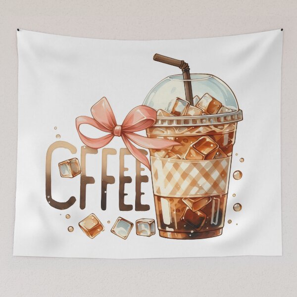 Item preview, iced coffee designed and sold by GogoGrove.