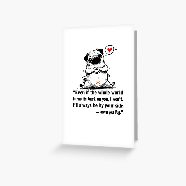 Item preview, Forever Your Pug- Pug lover Tee designed and sold by ZHUGUI.