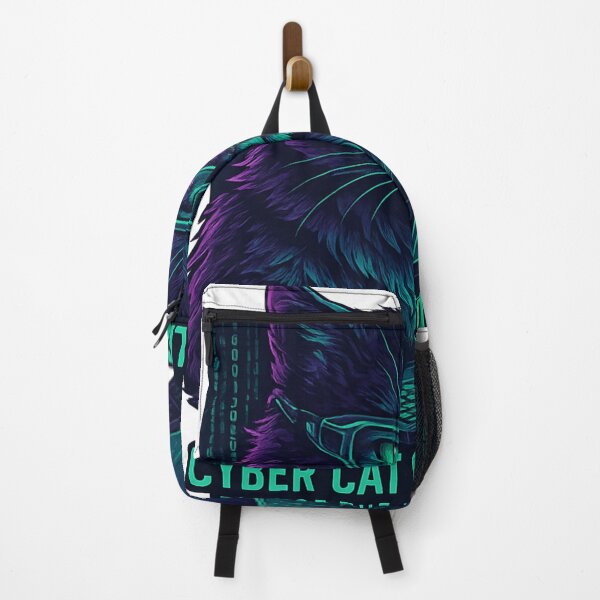 Item preview, Cyber Cat Hacker: Neon Code Defender of Tomorrow designed and sold by Designly Yours.