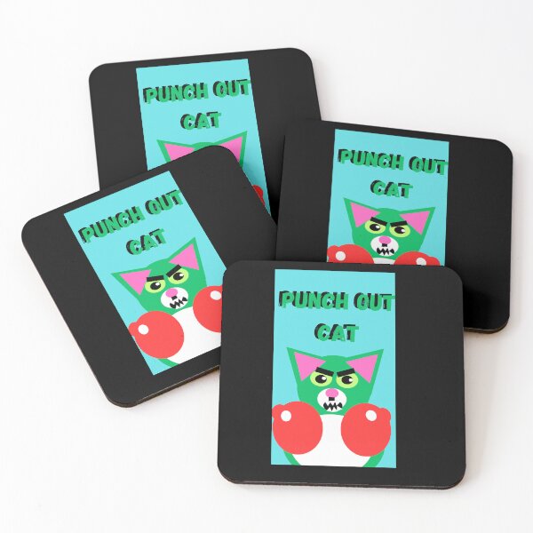 Item preview, PUNCH OUT CAT designed and sold by GrindWardrobe.