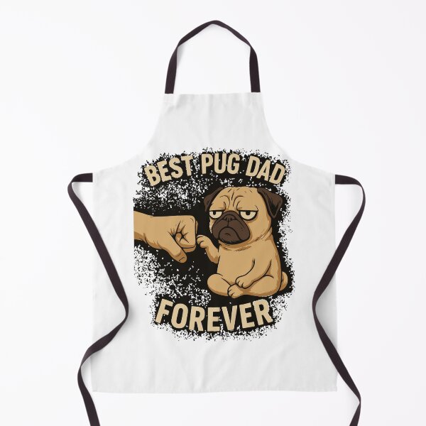 Item preview, BEST PUG DAD FOREVER designed and sold by ZHUGUI.