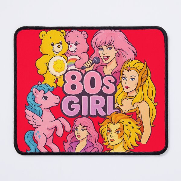 Item preview, 80s Girl Kidcore Retro Throwback Vintage Cartoon Ladies Tribute designed and sold by 90snerd.