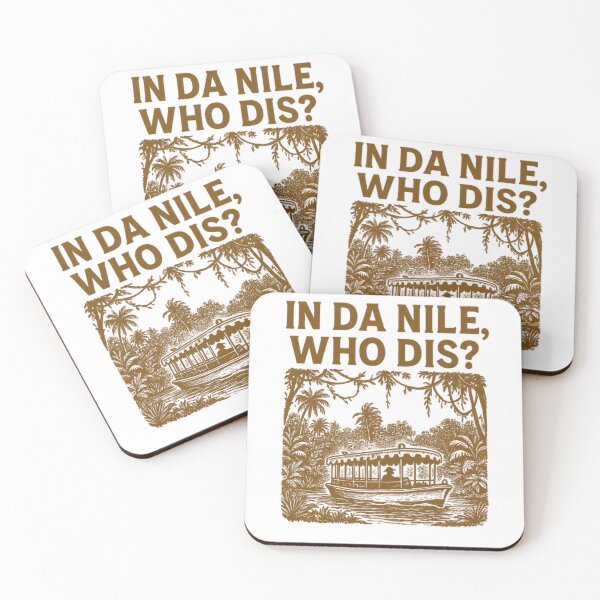Item preview, In Da Nile, Who Dis? — Jungle Excursion Pun designed and sold by thefandomcon.