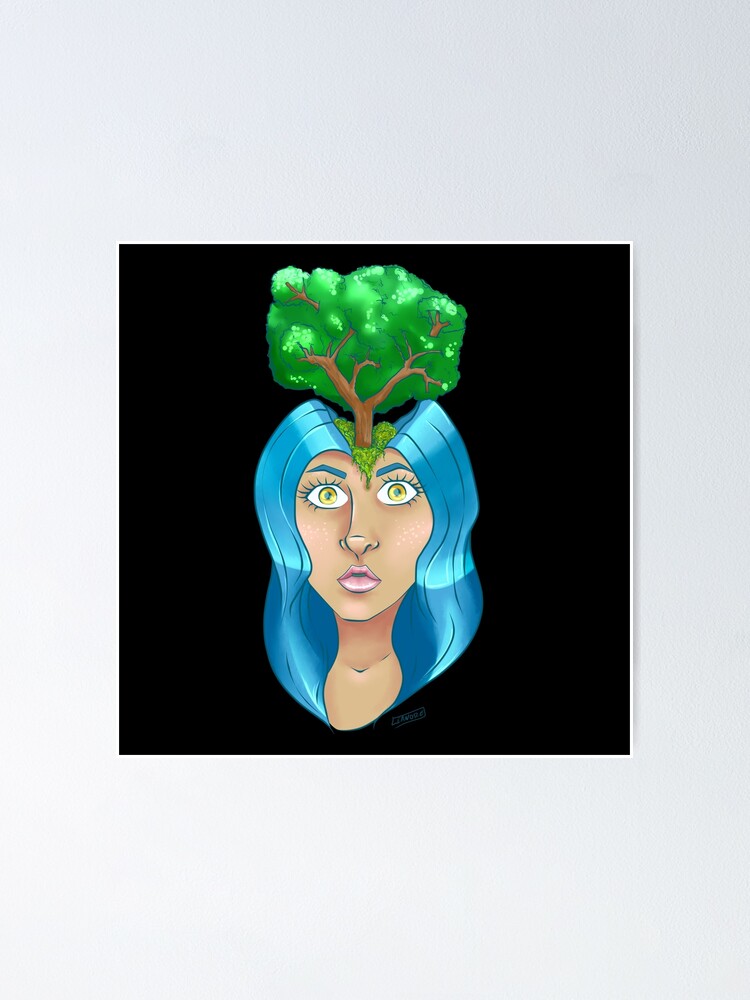 Alternate view of Treehead Poster