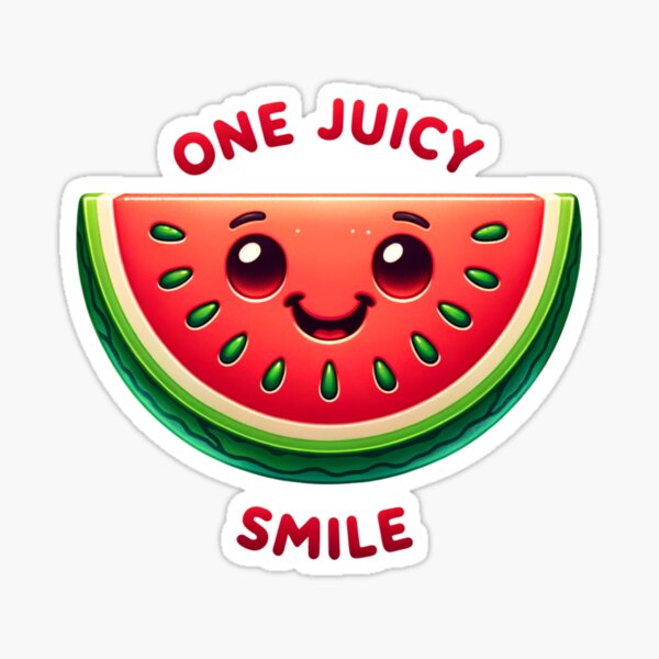 Item preview, Watermelon Juicy Smile Summer  designed and sold by sparsonboutique.