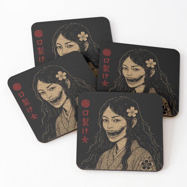 Item preview, Yokai Kuchisake Onna (Japanese Demon) designed and sold by moosesclub.