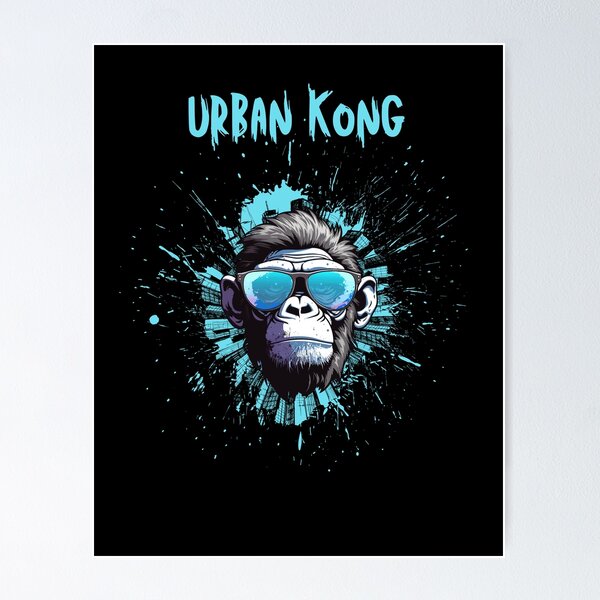 Item preview, Urban Kong – Urban Jungle King – Street Art Vibes designed and sold by OfficialBDC.
