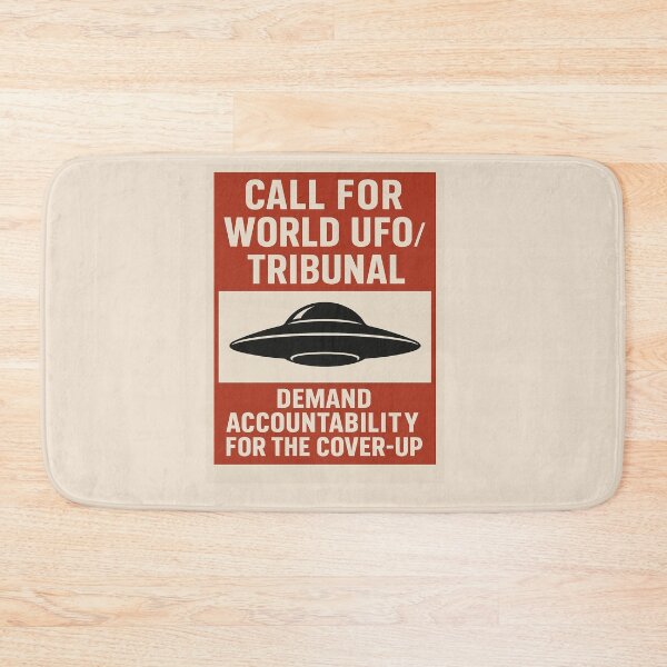 Item preview, World UFO Tribunals Now! designed and sold by Abducted Treasures.