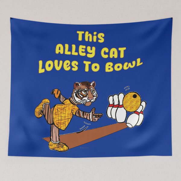 Item preview, Alley Cats Love To Bowl designed and sold by kristalcurt.