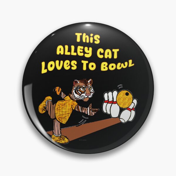 Item preview, Alley Cats Love To Bowl designed and sold by kristalcurt.