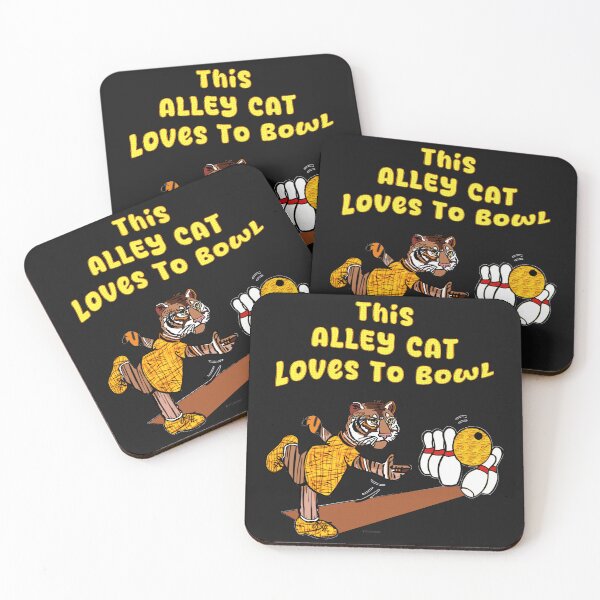 Item preview, Alley Cats Love To Bowl designed and sold by kristalcurt.