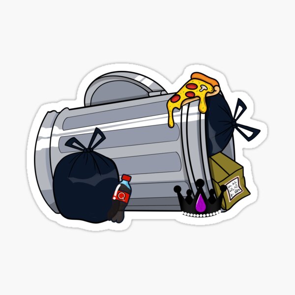 Item preview, Queenies trash designed and sold by Queenie-Raccoon.