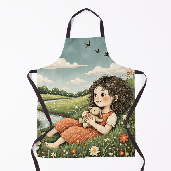 Item preview, Where Dreams Flow Like Water! ; Dreaming by the River: A Girl and Her Bunny designed and sold by Creative-RE.
