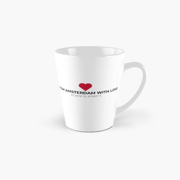 Item preview, From Amsterdam With Love – Minimalist City Typography Design designed and sold by HelloPlaces.