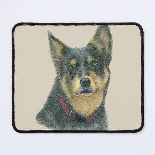 Item preview, kelpie designed and sold by Paws & Petals Art.