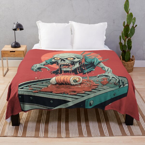 Item preview, Drooling for Sushi – Zombie's Favorite Dish designed and sold by Anno Meister.