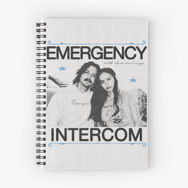 Item preview, Enya and Drew Emergency Intercom (blue) designed and sold by skin-blues.