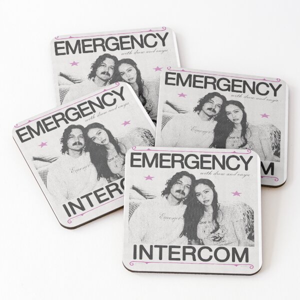 Item preview, Enya and Drew Emergency Intercom (pink) designed and sold by skin-blues.
