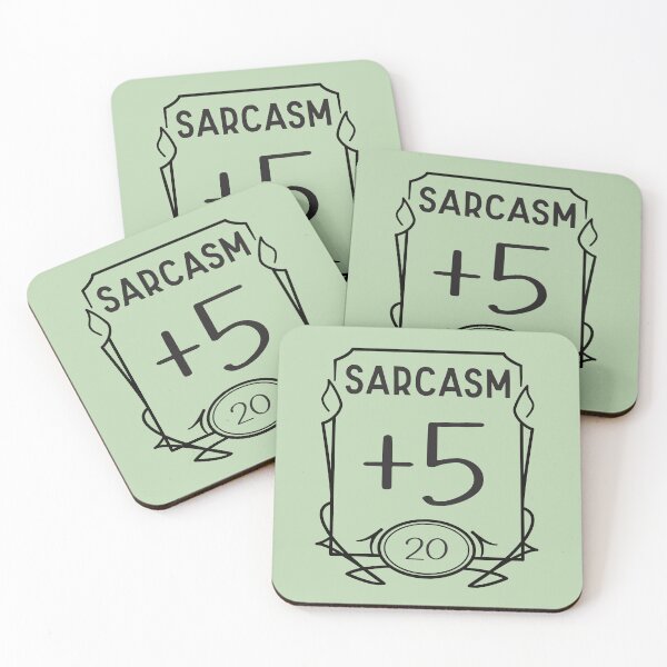 Item preview, DND Sarcasm Stats designed and sold by ChailynReed.