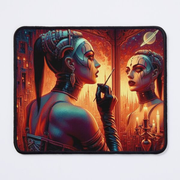 Item preview, Cyborg Reflection in Starry Night designed and sold by Ghost Archer Illusions.