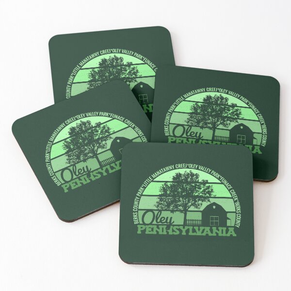 Item preview, Oley Pennsylvania Sunset Retro Vintage Local Pride Logo designed and sold by CRHPOD20.