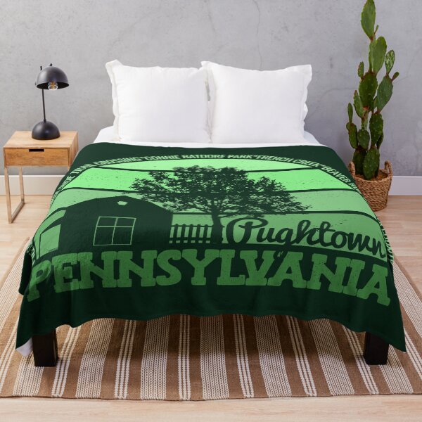 Item preview, Pughtown Pennsylvania Sunset Retro Vintage Local Pride Logo designed and sold by CRHPOD20.