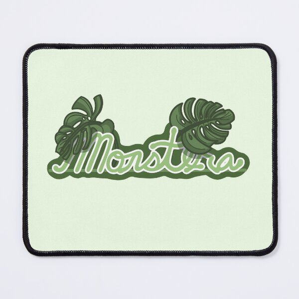 Item preview, Monstera Houseplant Lettering designed and sold by FrogArtShop.