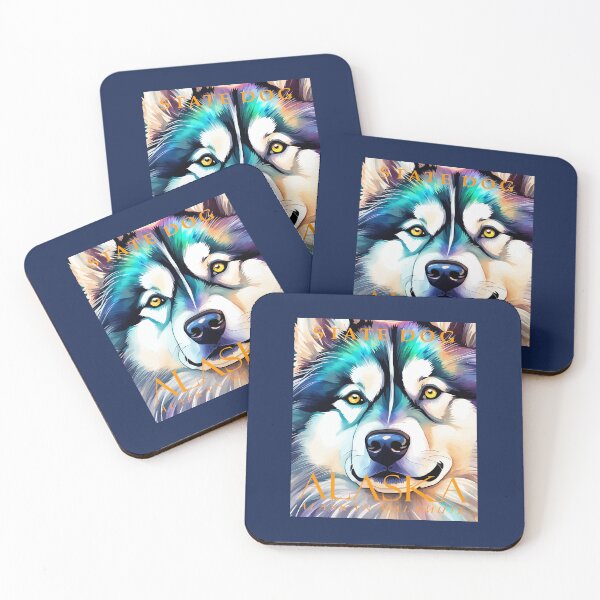 Item preview, Alaska Territory Dog The Malamute Art Portrait designed and sold by taiche.