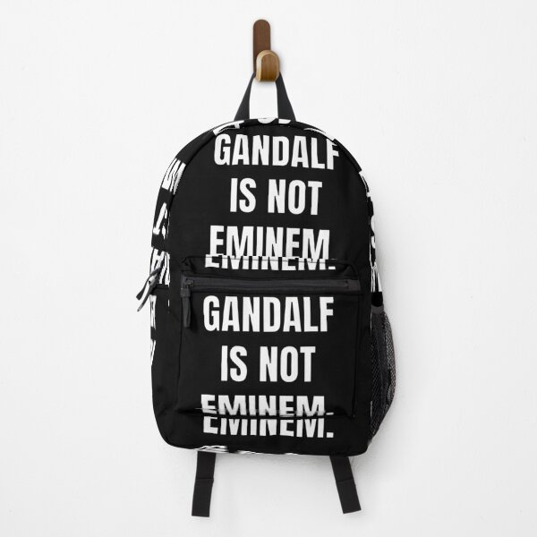 Item preview, Gandalf is not Eminem (black edition) designed and sold by Doctor Schtrudel.