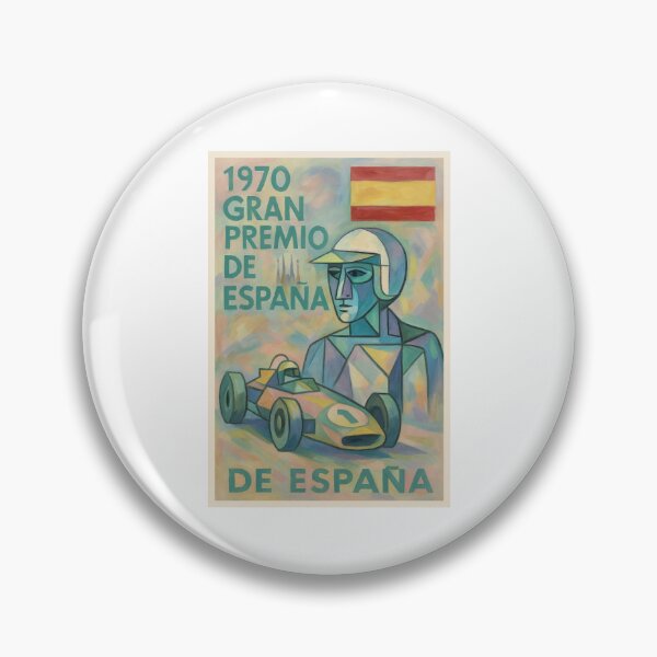 Item preview, 1970 Spanish Grand Prix Racing Poster designed and sold by retrographics.