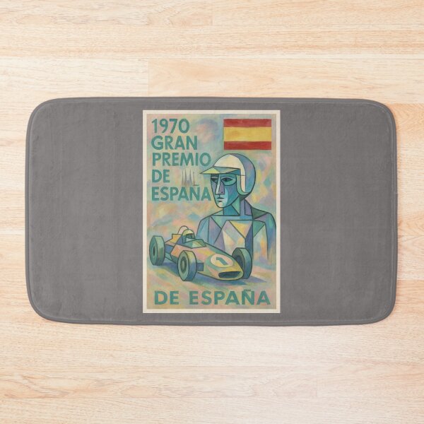 Item preview, Póster de carreras del Gran Premio de España de 1970 designed and sold by retrographics.