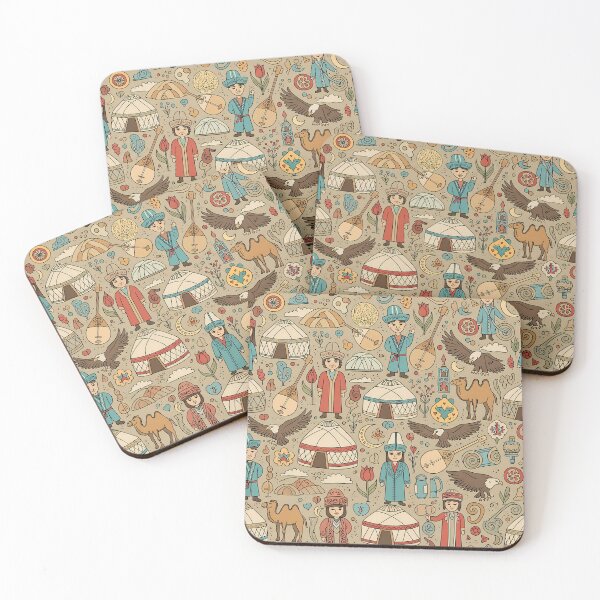 Item preview, Kazakh Cultural Folk Art Pattern designed and sold by tretyakov.