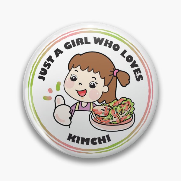 Item preview, Just A Girl Who Loves Kimchi designed and sold by bolimj.