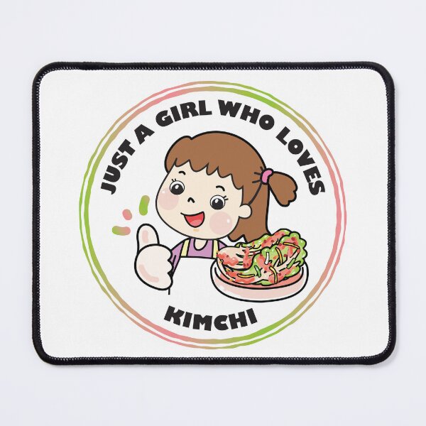 Item preview, Just A Girl Who Loves Kimchi designed and sold by bolimj.