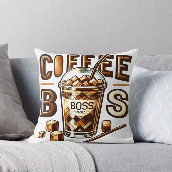 Item preview, coffee boss girl designed and sold by GogoGrove.
