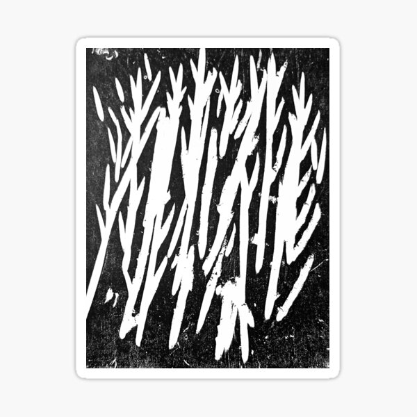 Item preview, Growth - Woodcut Print designed and sold by rtieeeeel.