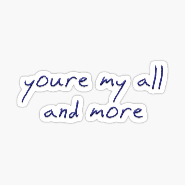 Lauv Quote Stickers Redbubble