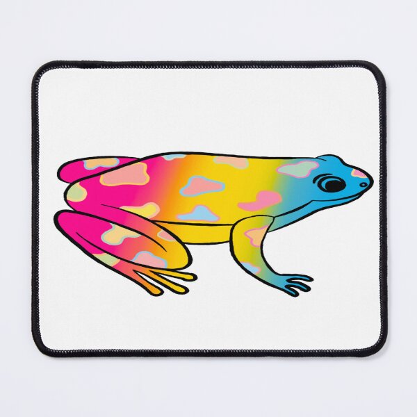 Item preview, Pansexual Flag Frog designed and sold by Cait-Creates22.