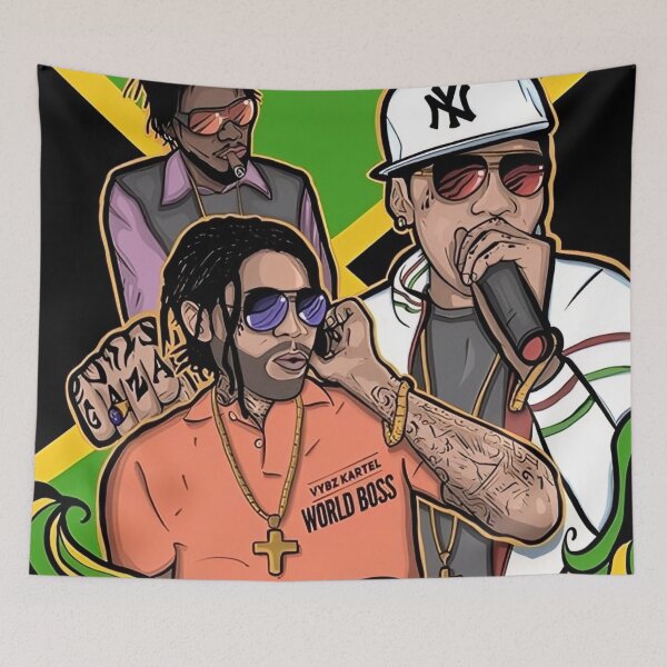Item preview, Vybz Kartel designed and sold by YChangShop.
