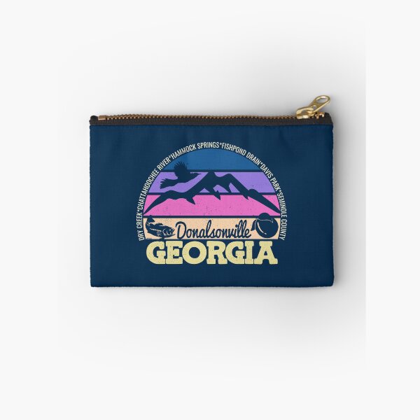 Item preview, Donalsonville Georgia Sunset Retro Vintage Local Pride Logo designed and sold by CRHPOD20.