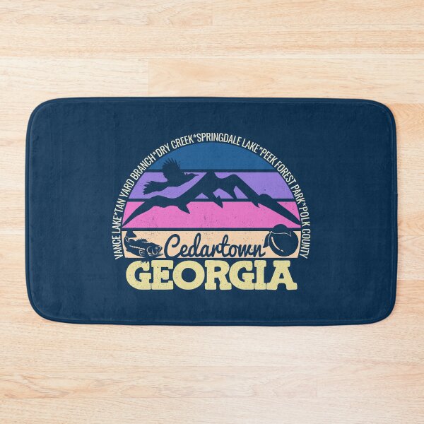 Item preview, Cedartown Georgia Sunset Retro Vintage Local Pride Logo designed and sold by CRHPOD20.