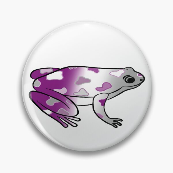 Item preview, Asexual Flag Frog designed and sold by Cait-Creates22.