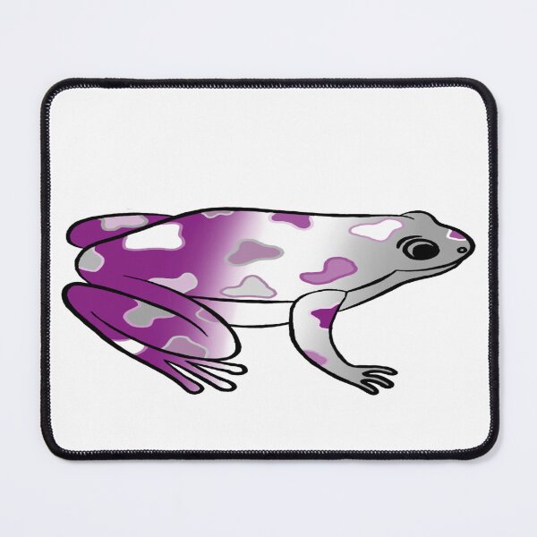 Item preview, Asexual Flag Frog designed and sold by Cait-Creates22.