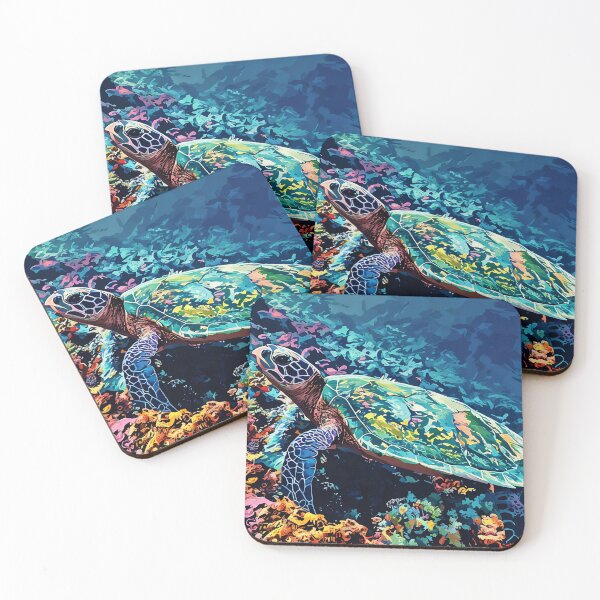Item preview, Pastel Turtle designed and sold by OceanVentures.