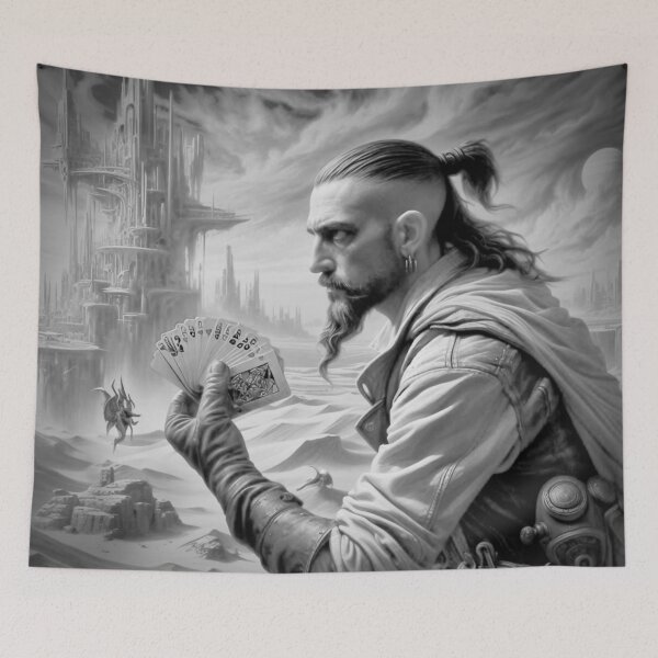 Item preview, Desert Cardmaster of the Spires designed and sold by Ghost Archer Illusions.