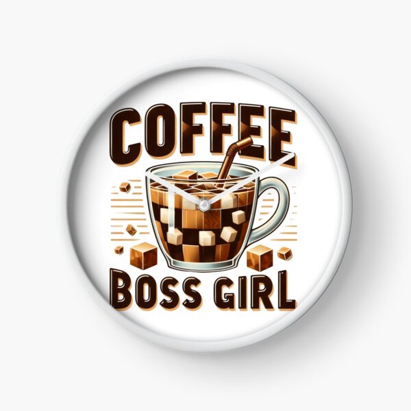Item preview, coffee boss girl designed and sold by GogoGrove.