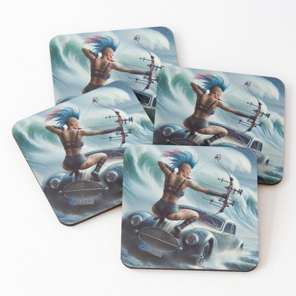 Item preview, Wave-Riding Archer of the Storm designed and sold by Ghost Archer Illusions.