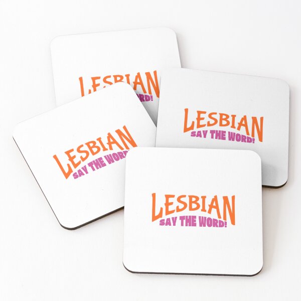 Item preview, Lesbian. Say the word! designed and sold by monsebh-cr.