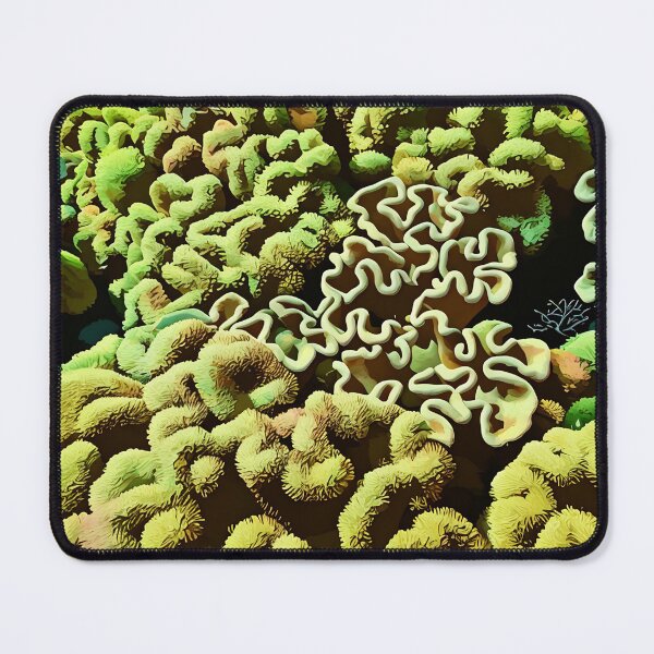 Item preview, Yellow Leather Corals designed and sold by OceanVentures.